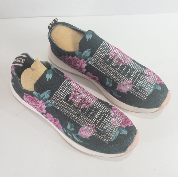 Juicy Couture Ablaze Jogger Sneakers Floral -6.5 - Picture 7 of 9